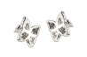 ARETES PLATA .925 MARIPOSA C/P VAC MEX.