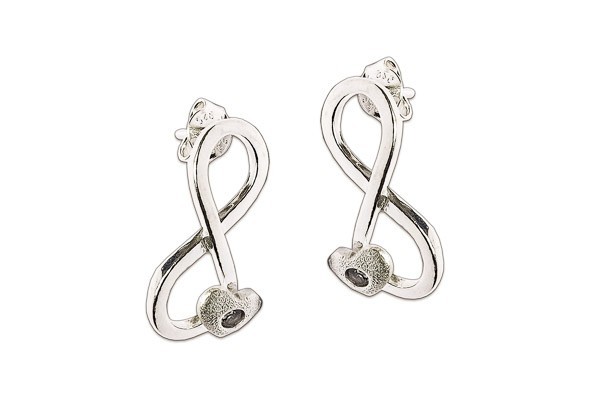 ARETES PLATA .925 INF/CZN VAC MEX.