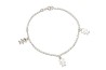 PULSERA PLATA .925 3 NIÑAS AG1 MEX.