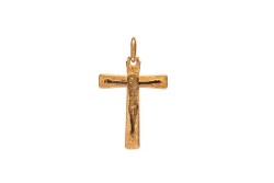 DIJE ORO 10K CRISTO AR4 AMA MEX.