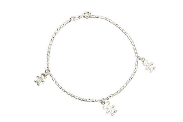 PULSERA PLATA .925 NIÑA/NIÑOS AG1 MEX.