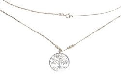GARGANTILLA PLATA .925 ARBOL DE LA VIDA SD MEX.