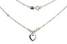 GARGANTILLA PLATA .925 CZN GLOBO MED SD MEX.