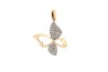 DIJE ORO 10K MARIPOSA FLZ COMB MEX.