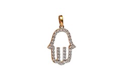 DIJE ORO 10K MANO DE FATIMA FLZ AMA MEX.