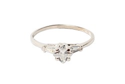 ANILLO PLATA .925 SOLITARIO MOD. AD201 MEX.