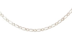 CADENA PLATA .925 CARTIER 1X1 M.50  BAS MEX.FG0701X1