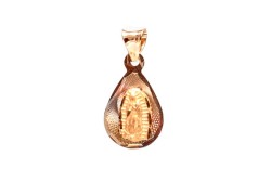 MEDALLA ORO 10K V. GPE GOTA 07-10 FLOR MEX.