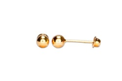 BROQUEL ORO 14K BOLA #0  MEX.