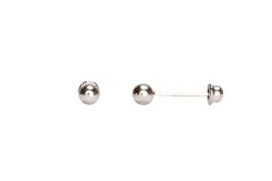 BROQUEL ORO 14K BOLA #00 BCO MEX.