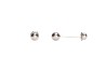 BROQUEL ORO 14K BOLA #00 BCO MEX.
