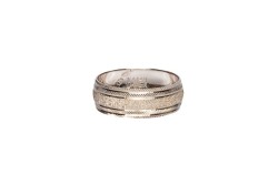 ARGOLLAS ORO 10K MOD. 2019 6MM BCO MEX.