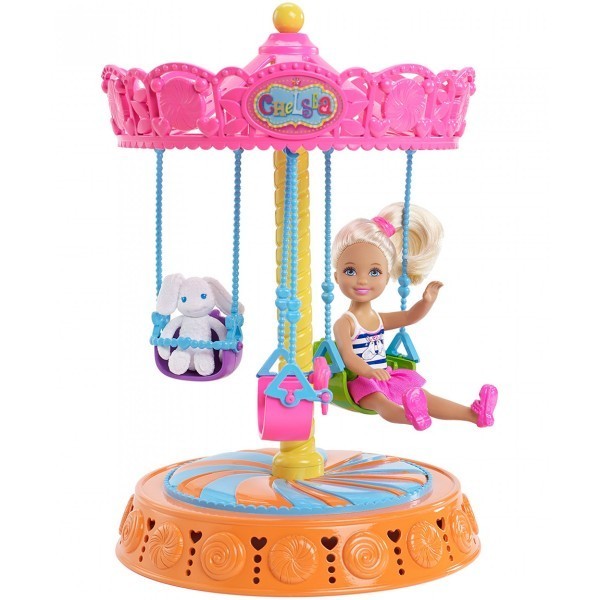 Barbie Chelsea Vueltas Carrusel