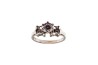 ANILLO ORO 14K SOLITARIO P/L MOD. AV-109 BCO MEX.