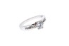 ANILLO ORO 14K SOLITARIO P/L MOD. AV-282 BCO MEX.