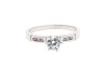 ANILLO ORO 14K SOLITARIO P/L MOD. AV-286 BCO MEX.