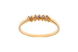 ANILLO ORO 14K CHURUMBELA MOD. AC-168 AMA MEX.