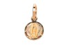 MEDALLA ORO 10K V. GPE RED 11-10 FLOR MEX.