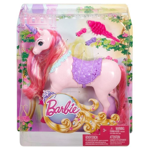 Unicornio Barbie Reino Peinados Magicos