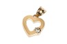 DIJE ORO 14K CRZN C/P FLZ AMA MEX.
