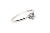 ANILLO ORO 10K SOLITARIO MOD. AS-046 BCO MEX.