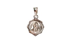 MEDALLA PLATA .925 V.GPE DIAM ME MEX.