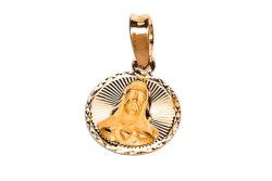 MEDALLA ORO 10K SAG CORAZON 03-10 AMA MEX.