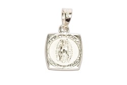 MEDALLA PLATA .925 V.GPE CUADRO ME MEX.