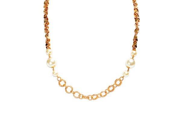 GARG CHAPA DE ORO COMB AROS/PERLA MEX.