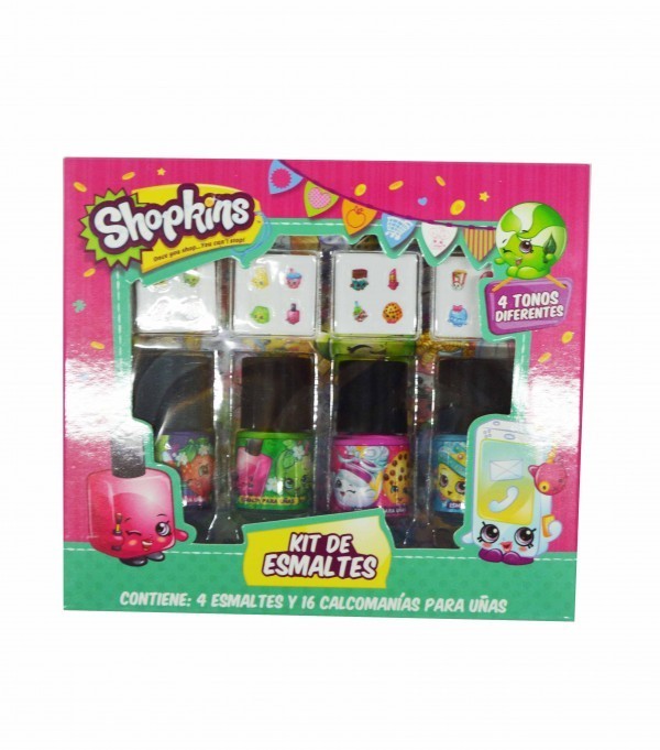 Kit de Esmaltes - Shopkins