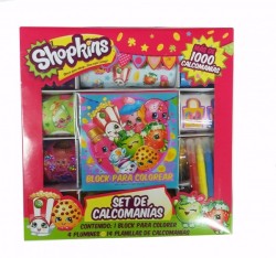 Set de Calcomanias - Shopkins