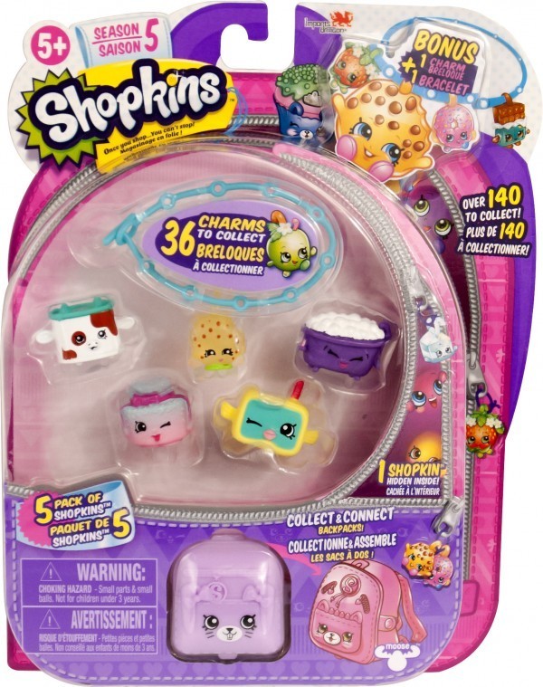 Shopkins Temporada 5 - 5 Pzas