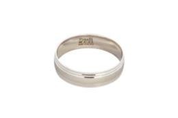 ARGOLLAS ORO 14K MOD. B100026 6MM BCO MEX.