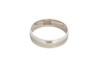 ARGOLLAS ORO 14K MOD. B100026 6MM BCO MEX.