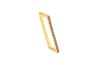 ARETES CHAPA DE ORO RECTANCULO C/P AP02 MEX.