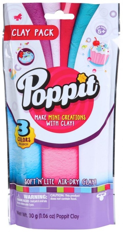 Poppit Paq. De Masa Moldeable Arcilla