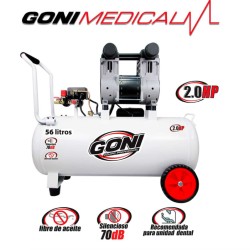 COMPRESOR GONI 2HP 56 LITROS