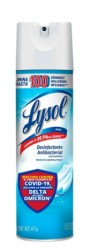 Desinfectante antibacterial Lysol en aerosol crisp linen 475 g