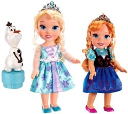 Set Anna y Elsa con Olaf