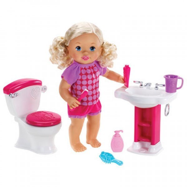 Little Mommy Bebita Interactiva Hora de Ir al Baño