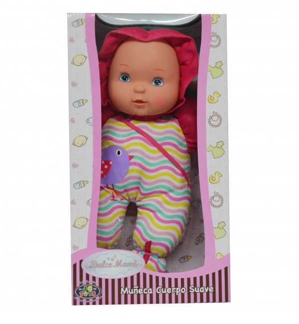 Muñeca Suave 3 Estilos Dif 12 pulg.
