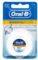 HILO DENTAL ESSENTIAL FLOSS CON CERA 50MTS ORAL-B.