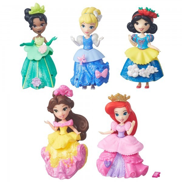5 Pack Mini Princesas Disney Colección.