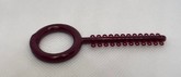 MODULO LLAVE COLOR VINO ORTODONCIA