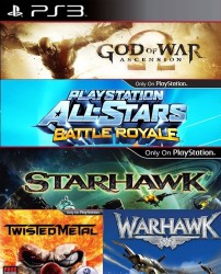 5 JUEGOS EN 1 Multiplayer Mayhem Bundle PS3