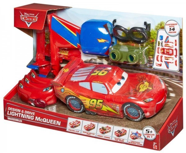 Cars Rayo McQueen Diseña y Acelera