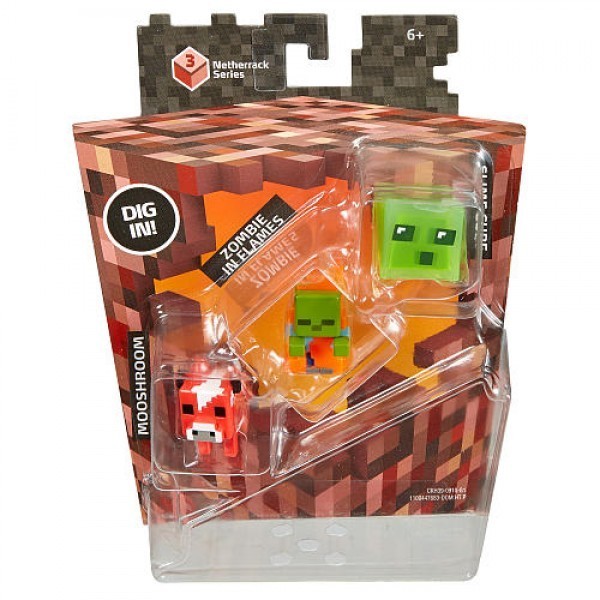 Minecraft Mini Figuras 3 Pack