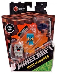 Minecraft Mini Figuras 3 Pack