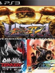 3 juegos en 1 Ultra Street Fighter IV Mas TEKKEN TAG TOURNAMENT 2 Mas The King of Fighters XIII