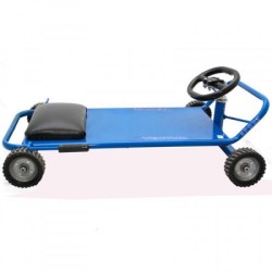 Carro Deslizador Vector Azul